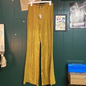 Free People pull-on velvet flare pants